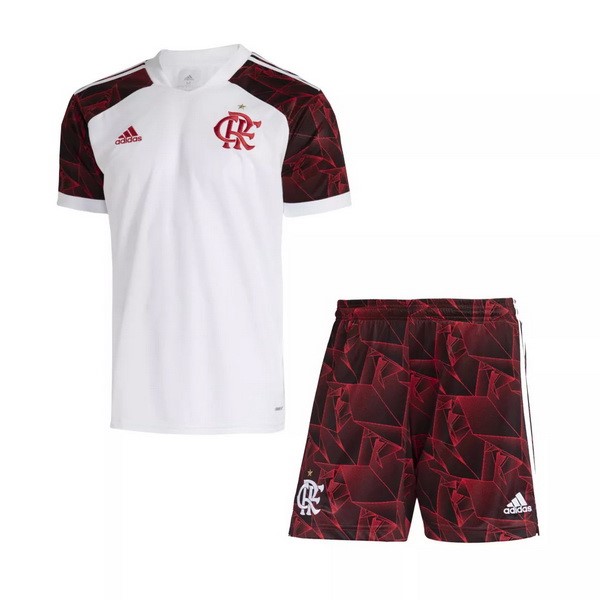 Maillot Football Flamengo Exterieur Enfant 2021-22 Blanc